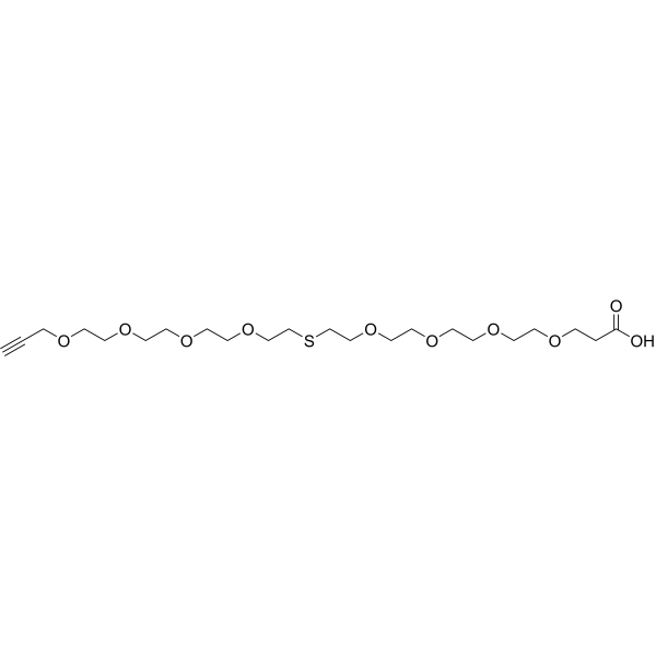 Propargyl-PEG4-S-PEG4-acid 2055041-20-6